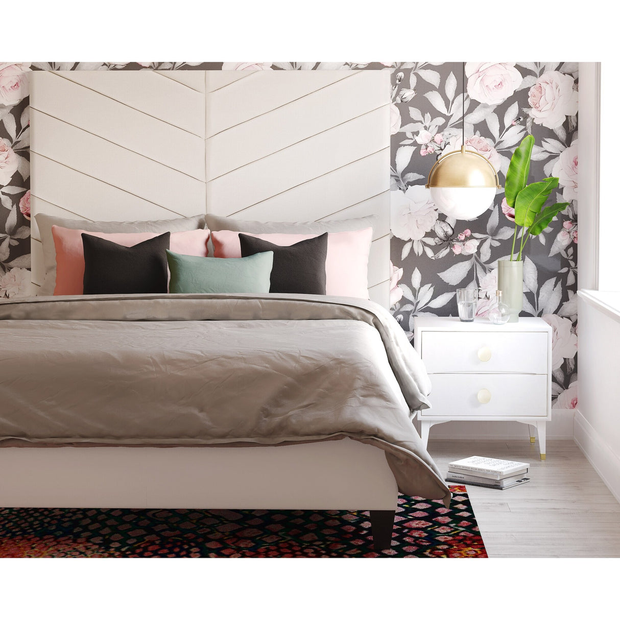Copper Grove Achaguas Velvet Bed