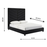 Copper Grove Achaguas Velvet Bed