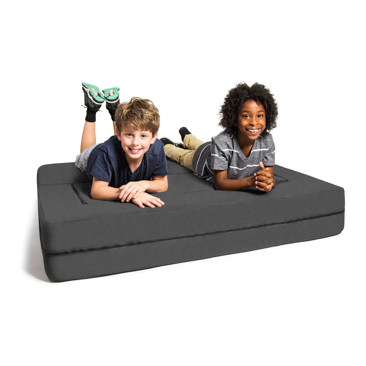 Jaxx Big Kids Convertible Sleeper Sofa & Ottoman Set