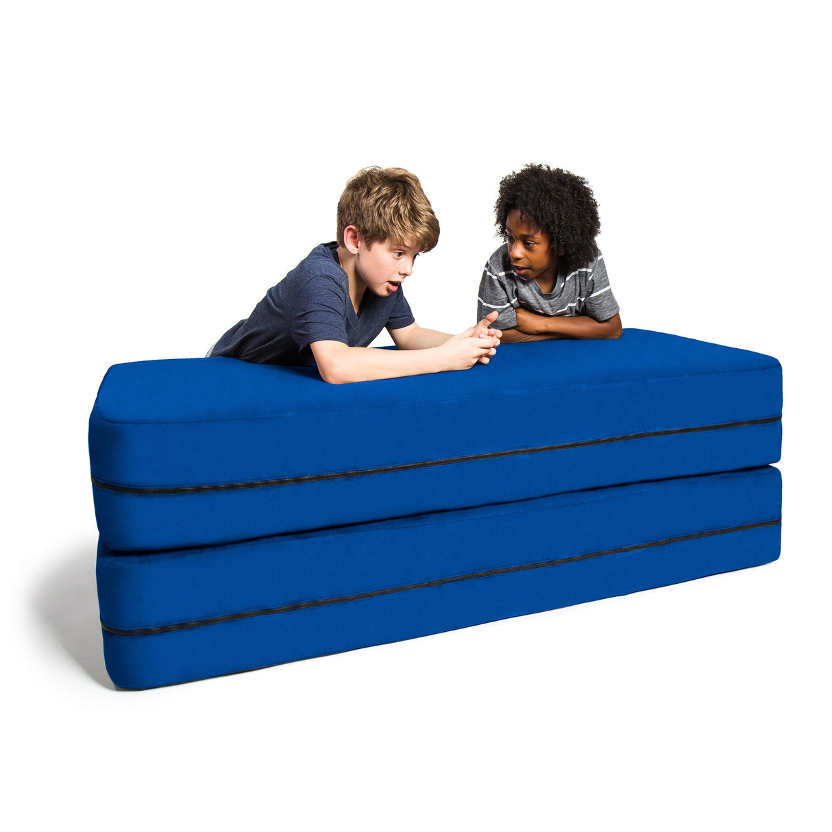 Jaxx Big Kids Convertible Sleeper Sofa & Ottoman Set