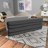 Jaxx Big Kids Convertible Sleeper Sofa & Ottoman Set