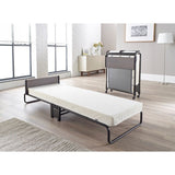 Jay-Be Inspire Cot Folding Bed with Memory e-Fibre Mattress and Headboard, Twin,