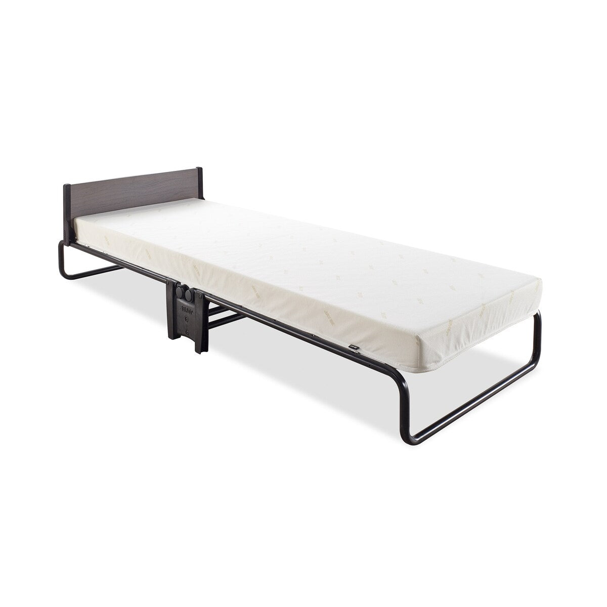 Jay-Be Inspire Cot Folding Bed with Memory e-Fibre Mattress and Headboard, Twin,