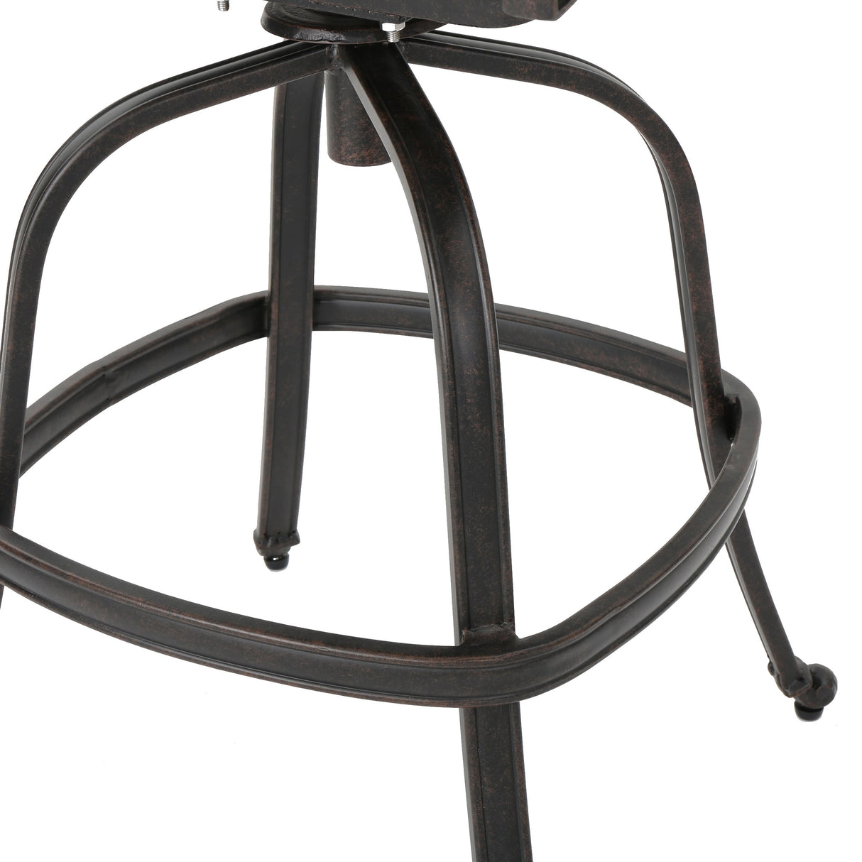 Jayden Outdoor Cast Aluminum Swivel Bar Stool by Christopher Knight Home