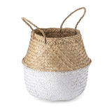 Jayden White Seagrass Baskets - Set of 3
