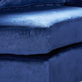 Jazmine Glam 2-piece Modular Velvet Sectional by Christopher Knight Home
