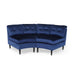Jazmine Glam 2-piece Modular Velvet Sectional by Christopher Knight Home