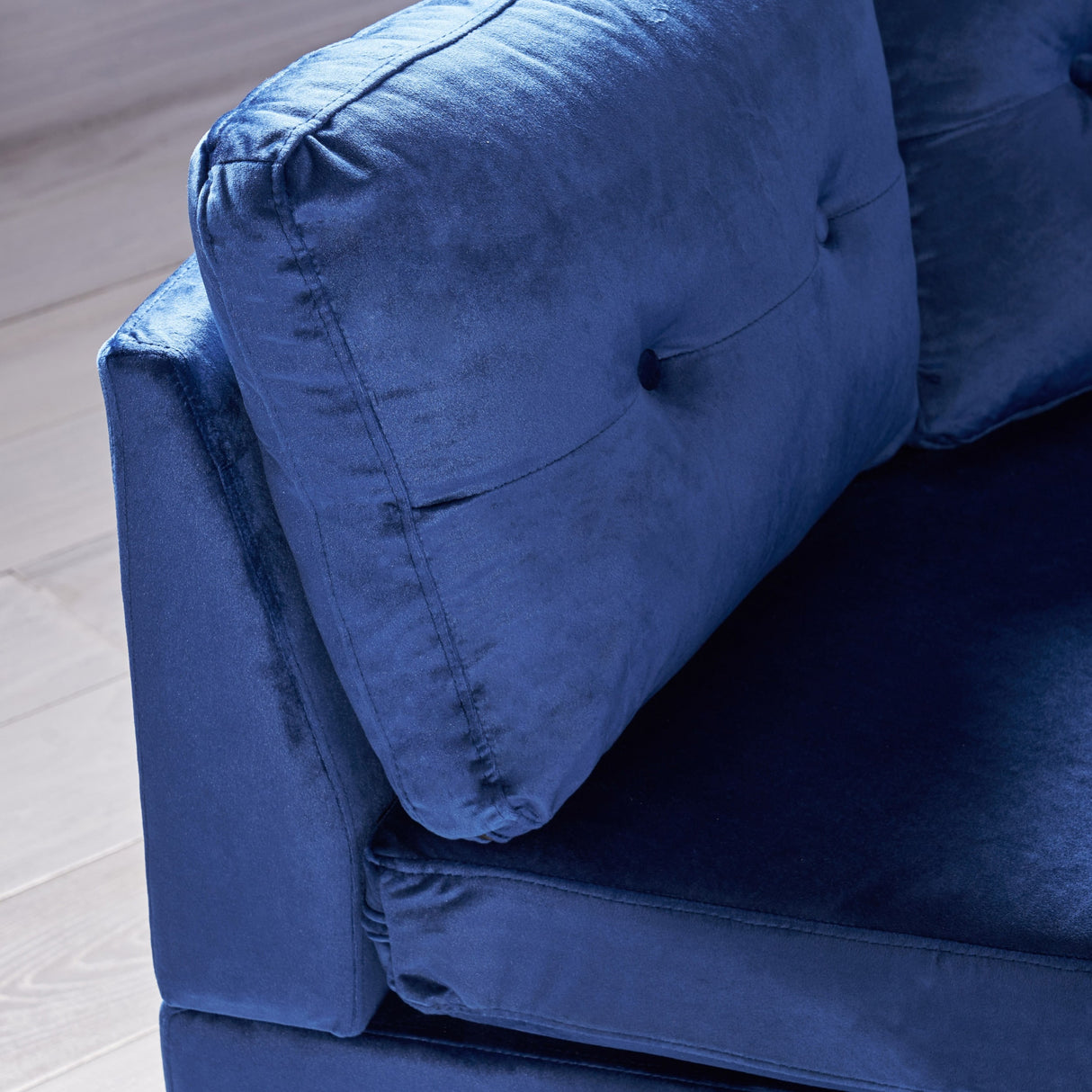 Jazmine Glam 2-piece Modular Velvet Sectional by Christopher Knight Home