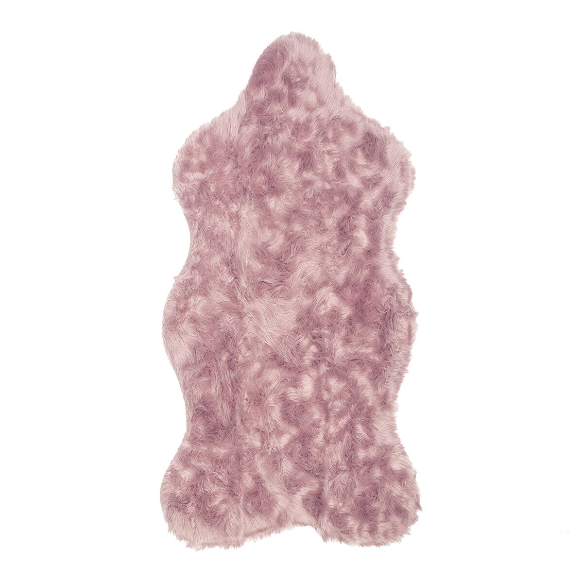 Jean Pierre Faux Fur Sheepskin Modern Home Decor Solid Shag Area Rug