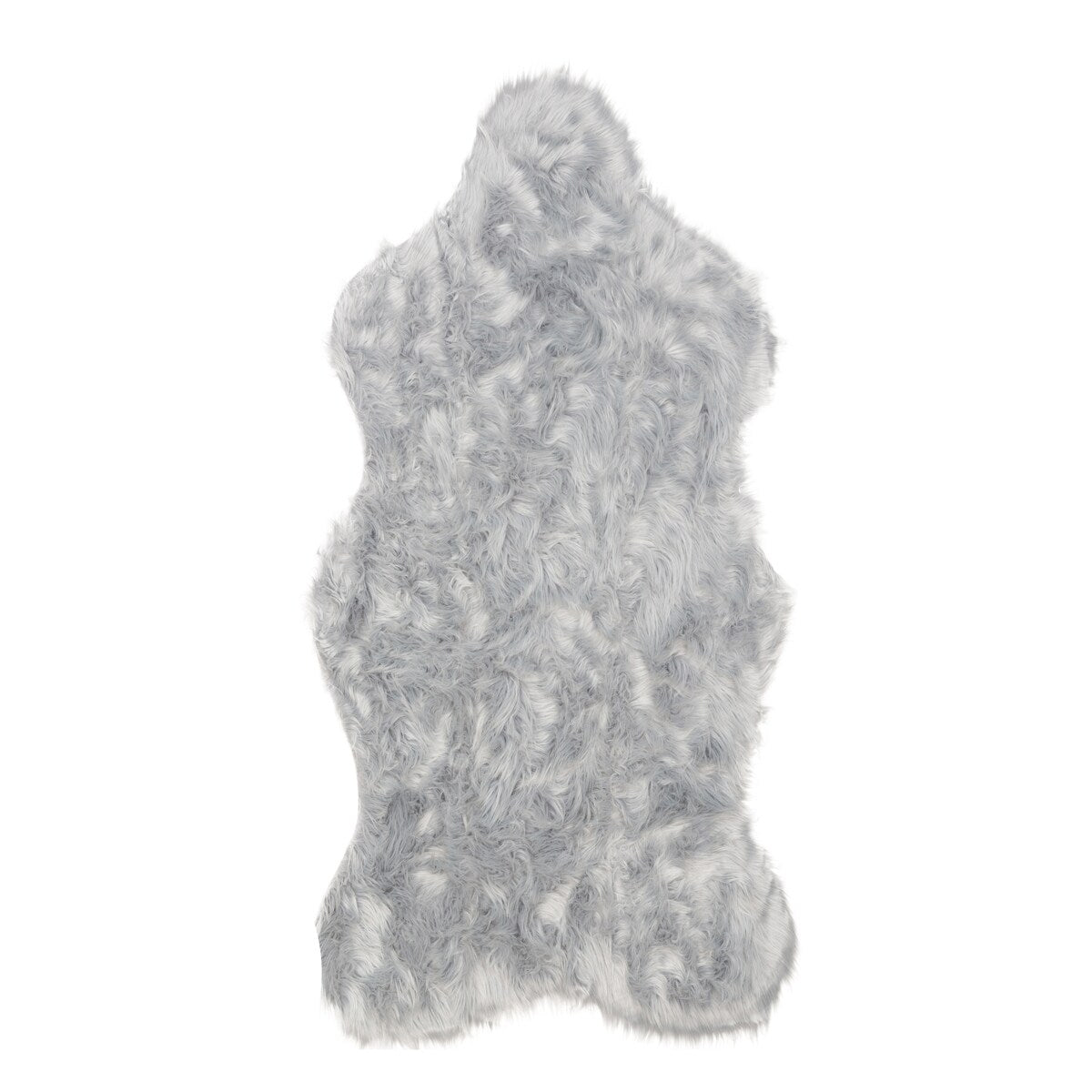 Jean Pierre Faux Fur Sheepskin Modern Home Decor Solid Shag Area Rug