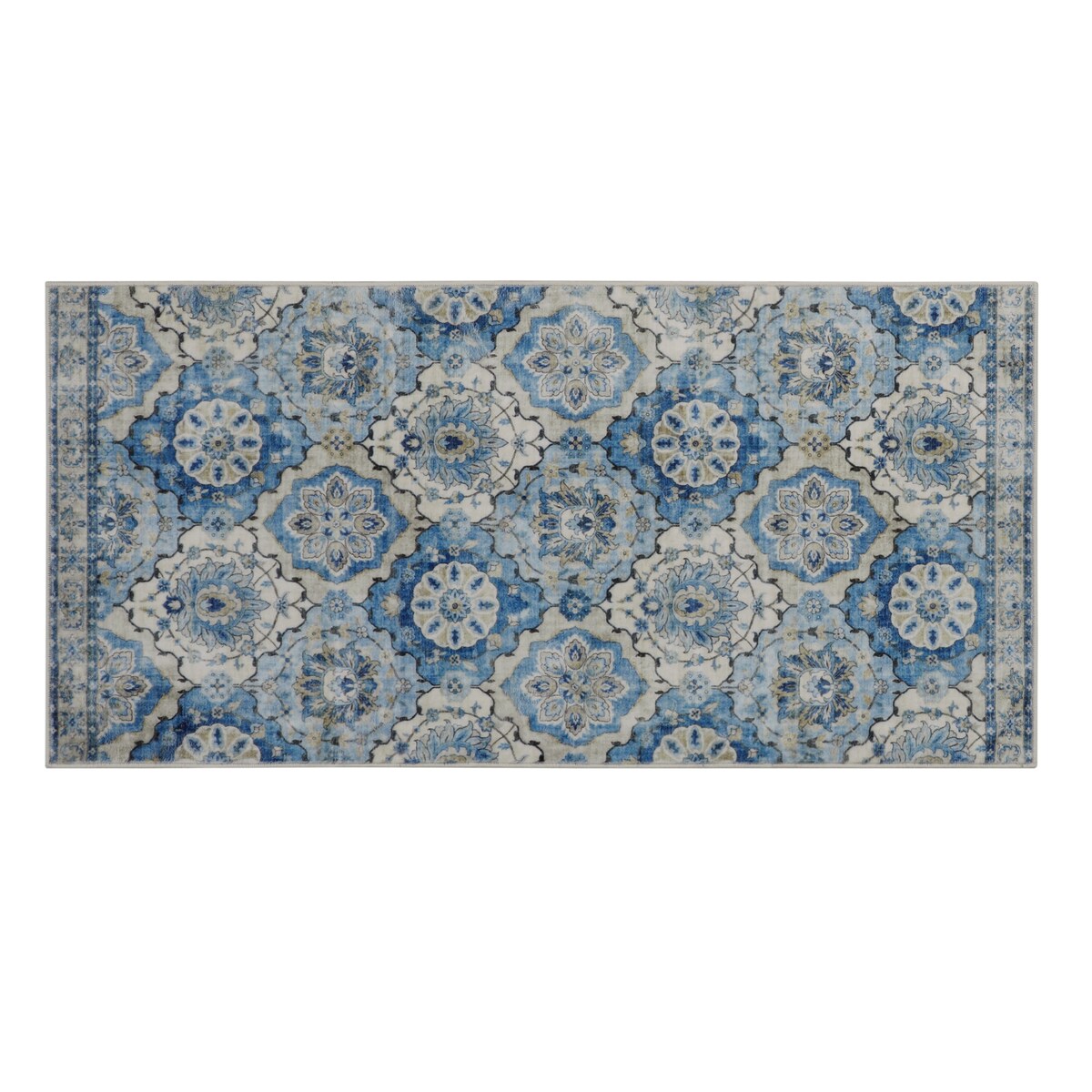 Jean Pierre New York Merdia Printed Washable Chenille Rugs