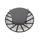 Jefferson Outdoor Wicker Dining Chairs (Set of 2) by Christopher Knight Home