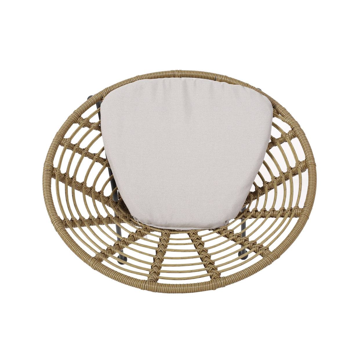 Jefferson Outdoor Wicker Dining Chairs (Set of 2) by Christopher Knight Home