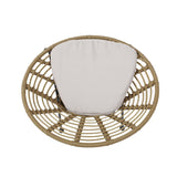 Jefferson Outdoor Wicker Dining Chairs (Set of 2) by Christopher Knight Home
