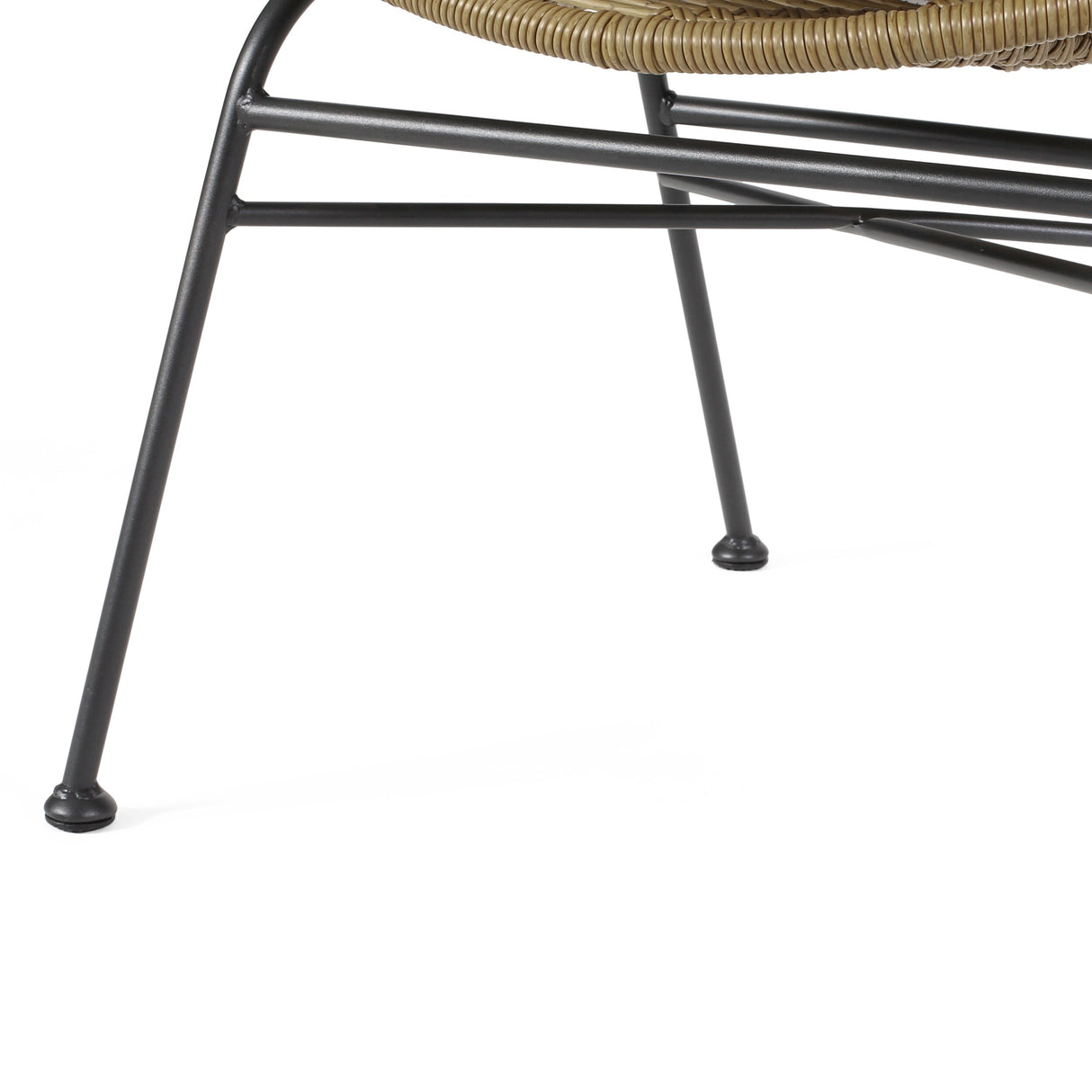 Jefferson Outdoor Wicker Dining Chairs (Set of 2) by Christopher Knight Home