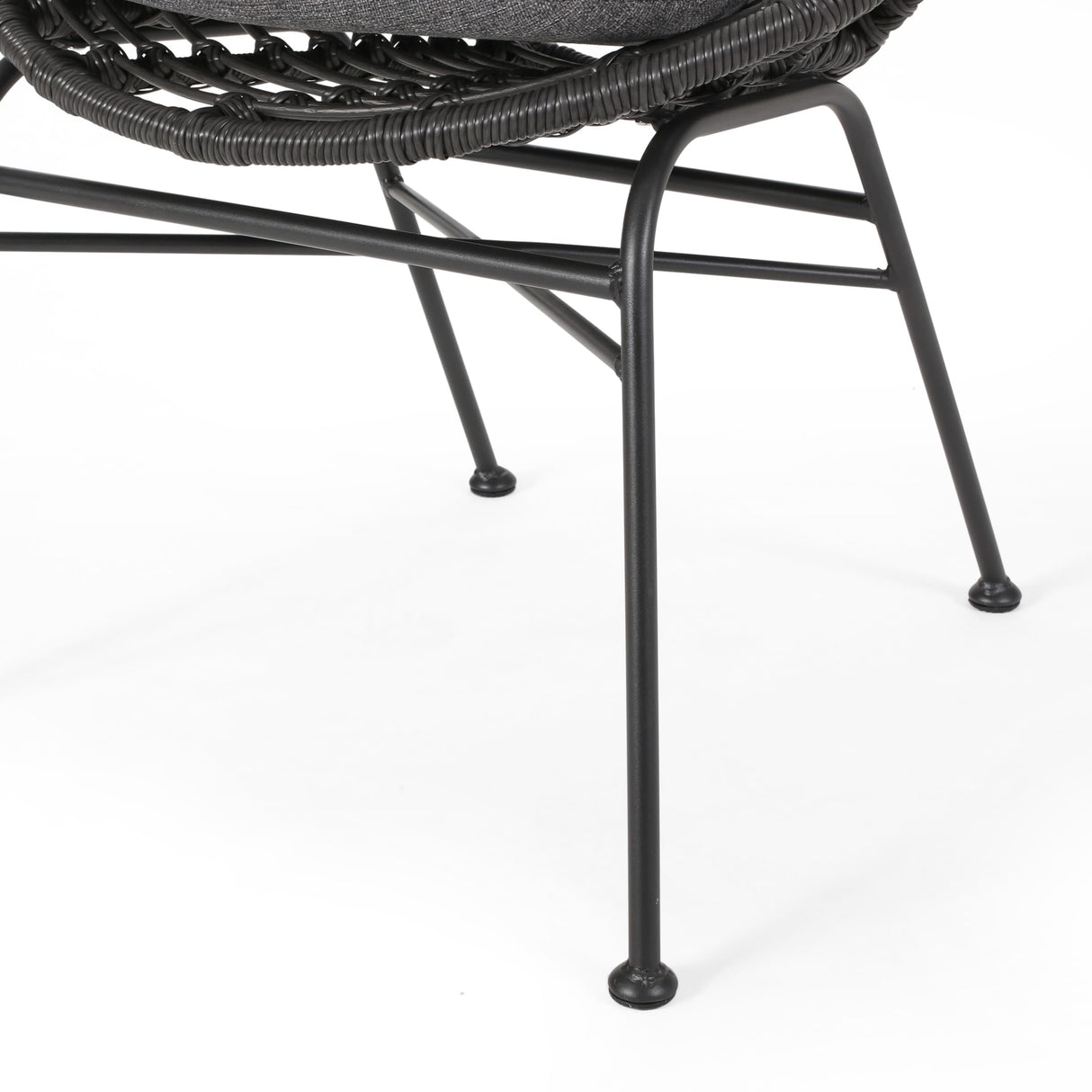 Jefferson Outdoor Wicker Dining Chairs (Set of 2) by Christopher Knight Home