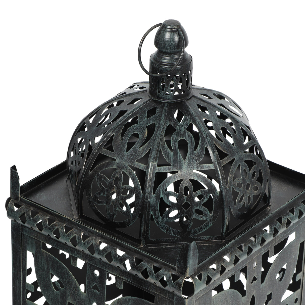 Jenera Indoor Iron Handcrafted Decorative Lantern by Christopher Knight Home