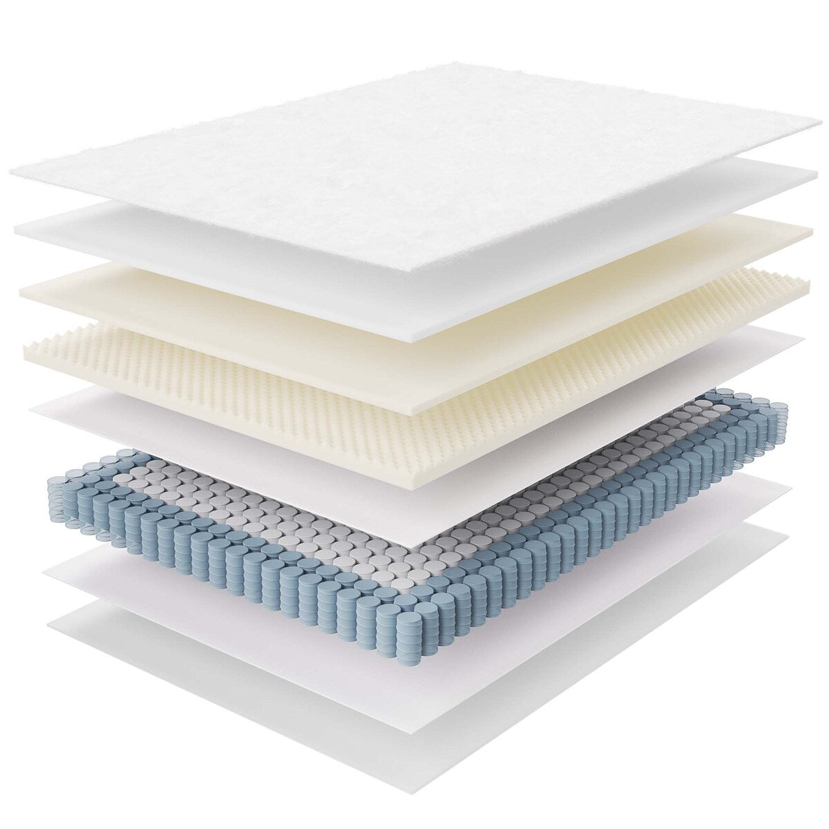 Jenna 6" Innerspring and Foam Mattress - N/A