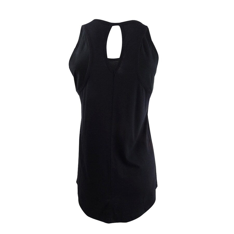 Jenni by Jennifer Moore Women's Sleep Tank Top with Keyhole Back