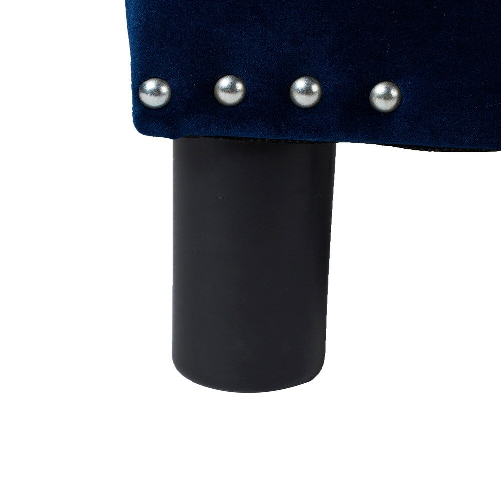 The Curated Nomad Stardust Square Accent Ottoman