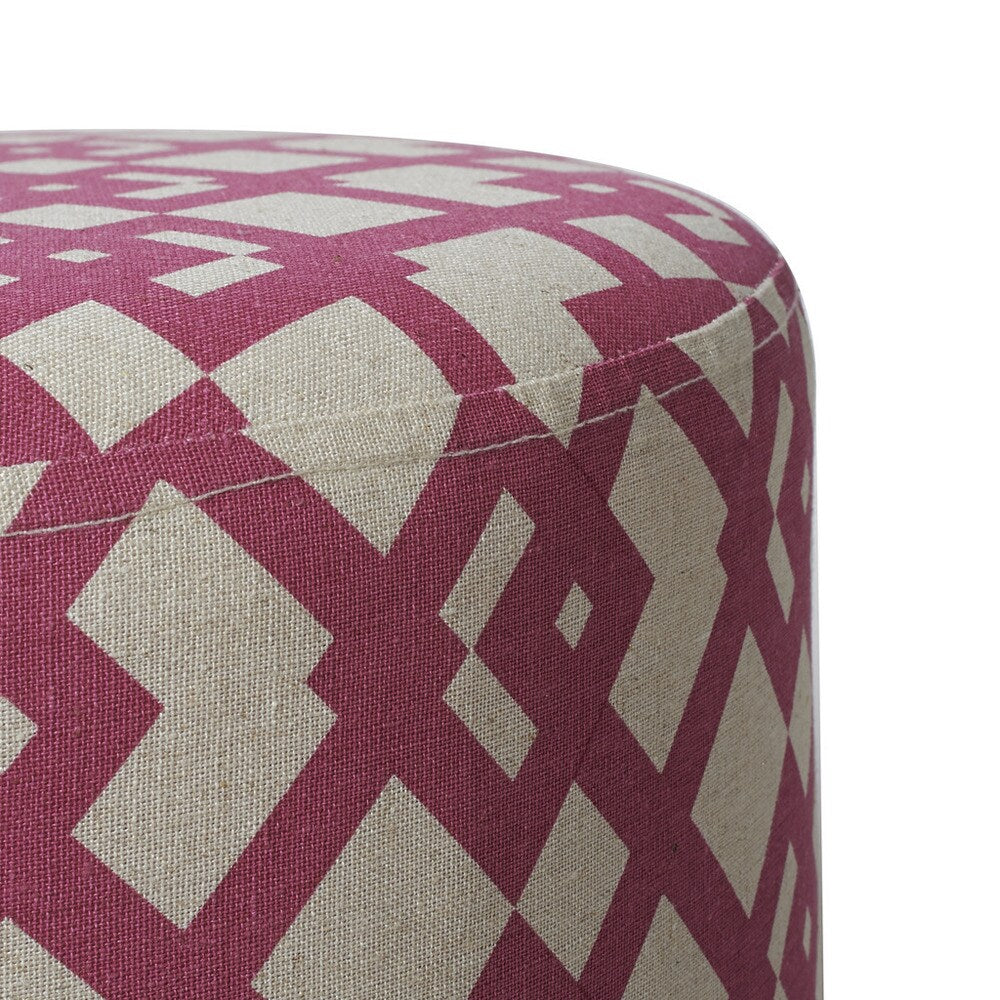 Jennifer Taylor Tracy Round Ottoman