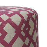 Jennifer Taylor Tracy Round Ottoman