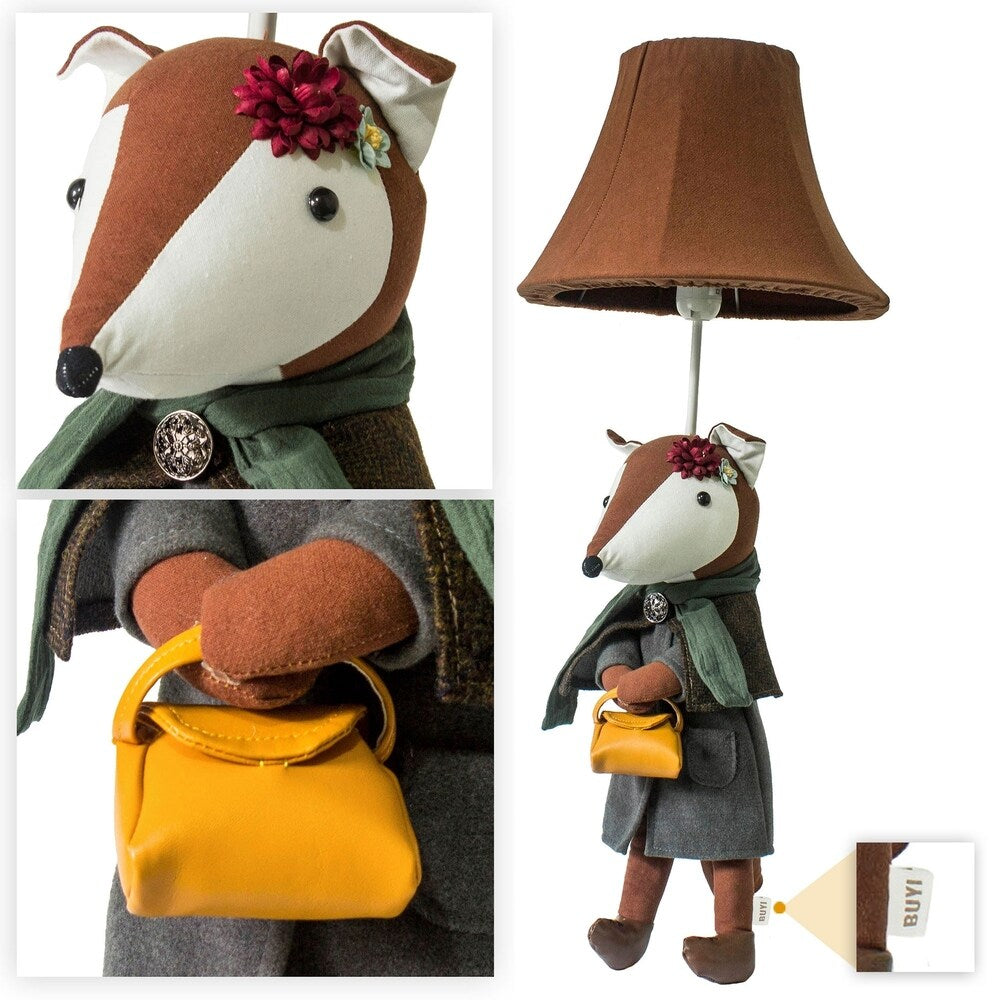 BU YI Cartoon Bedside Lamp for Kids Room Decoration, Nursery Lights