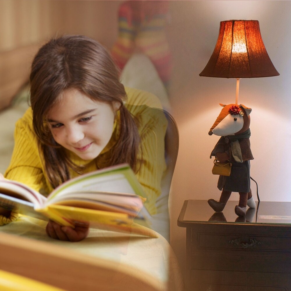 BU YI Cartoon Bedside Lamp for Kids Room Decoration, Nursery Lights