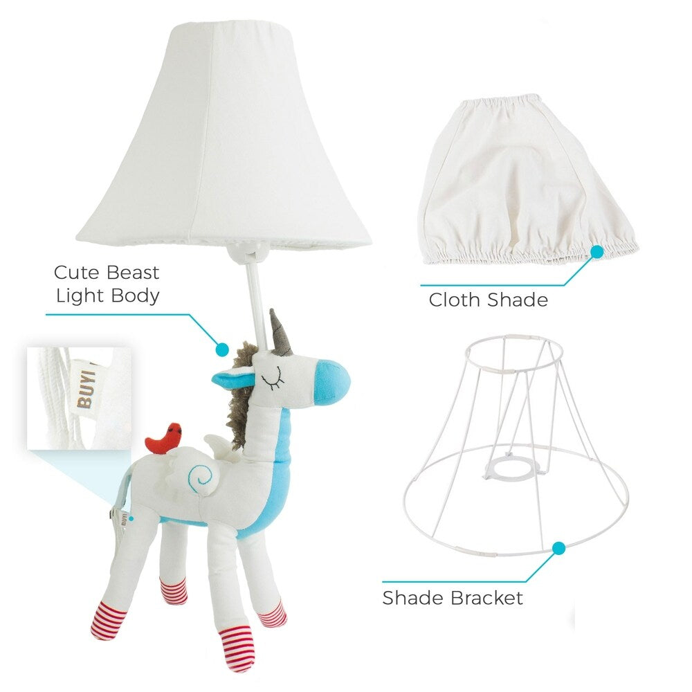 BU YI Cartoon Bedside Lamp for Kids Room Decoration, Nursery Lights