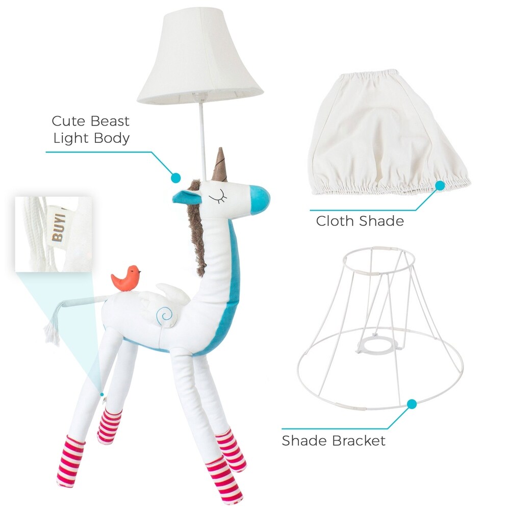 BU YI Cartoon Bedside Lamp for Kids Room Decoration, Nursery Lights