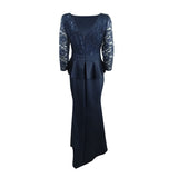 Jessica Howard Women's Peplum Gown