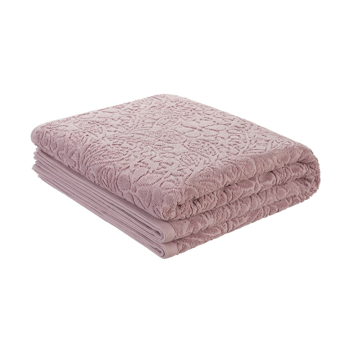Jessica Simpson Rodeo Daisy Collection Patterned Bath Towels, Set of 4 - 28" x 52"