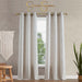 Jessica Simpson Tallulah Textured Blackout Grommet Window Curtain Panel Pair with Tiebacks