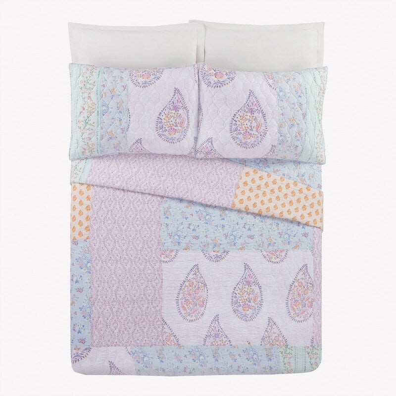 Jessica Simpson Thornhill 3-Piece Cotton Quilt Set