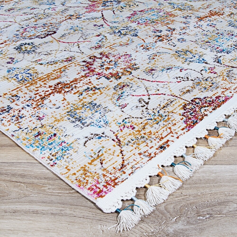 Jewel Thistle Multicolor Area Rug
