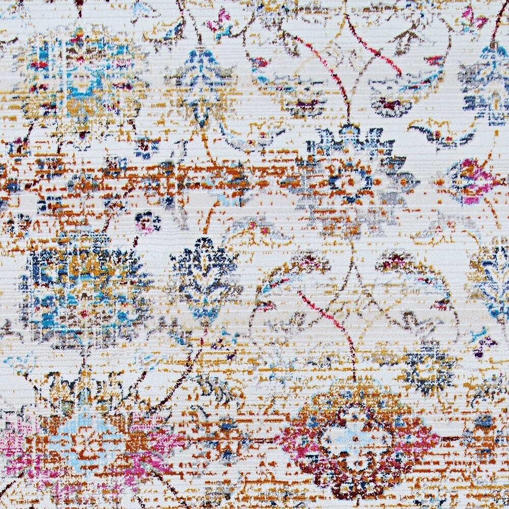 Jewel Thistle Multicolor Area Rug
