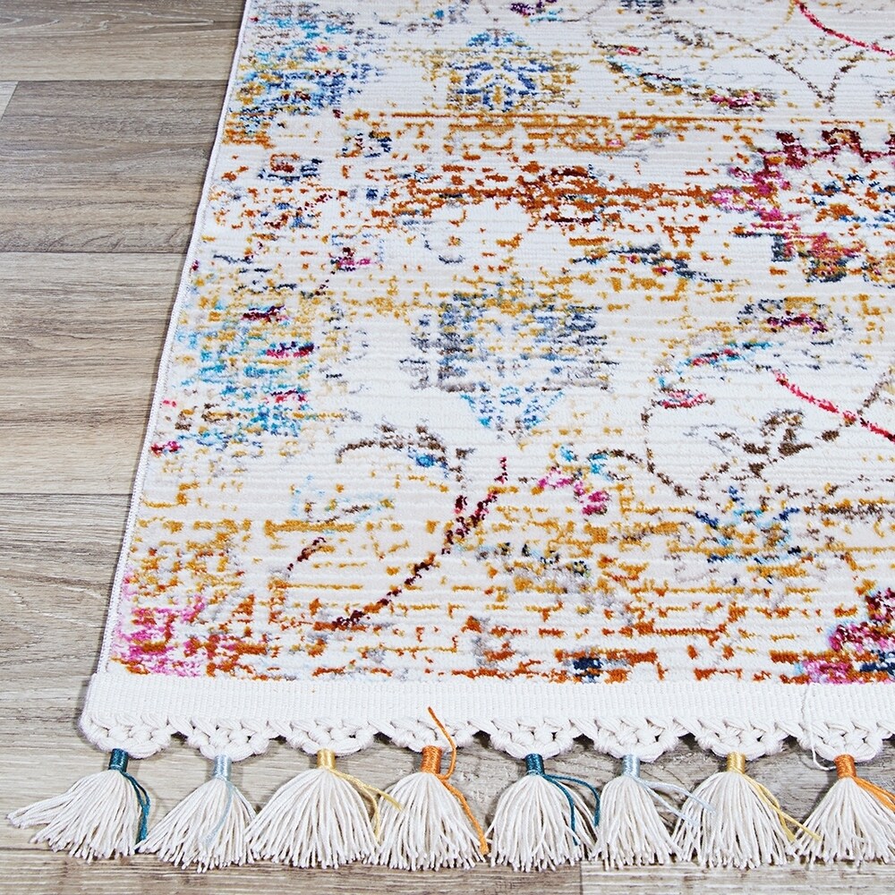 Jewel Thistle Multicolor Area Rug