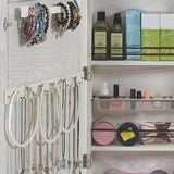 Jewelry Mirror Armoire Wall Mount Over The Door