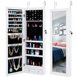 Jewelry Storage Mirror Cabinet With LED Lights
