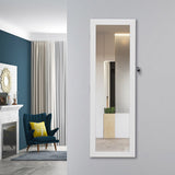 Jewelry Storage Mirror Cabinet With LED Lights