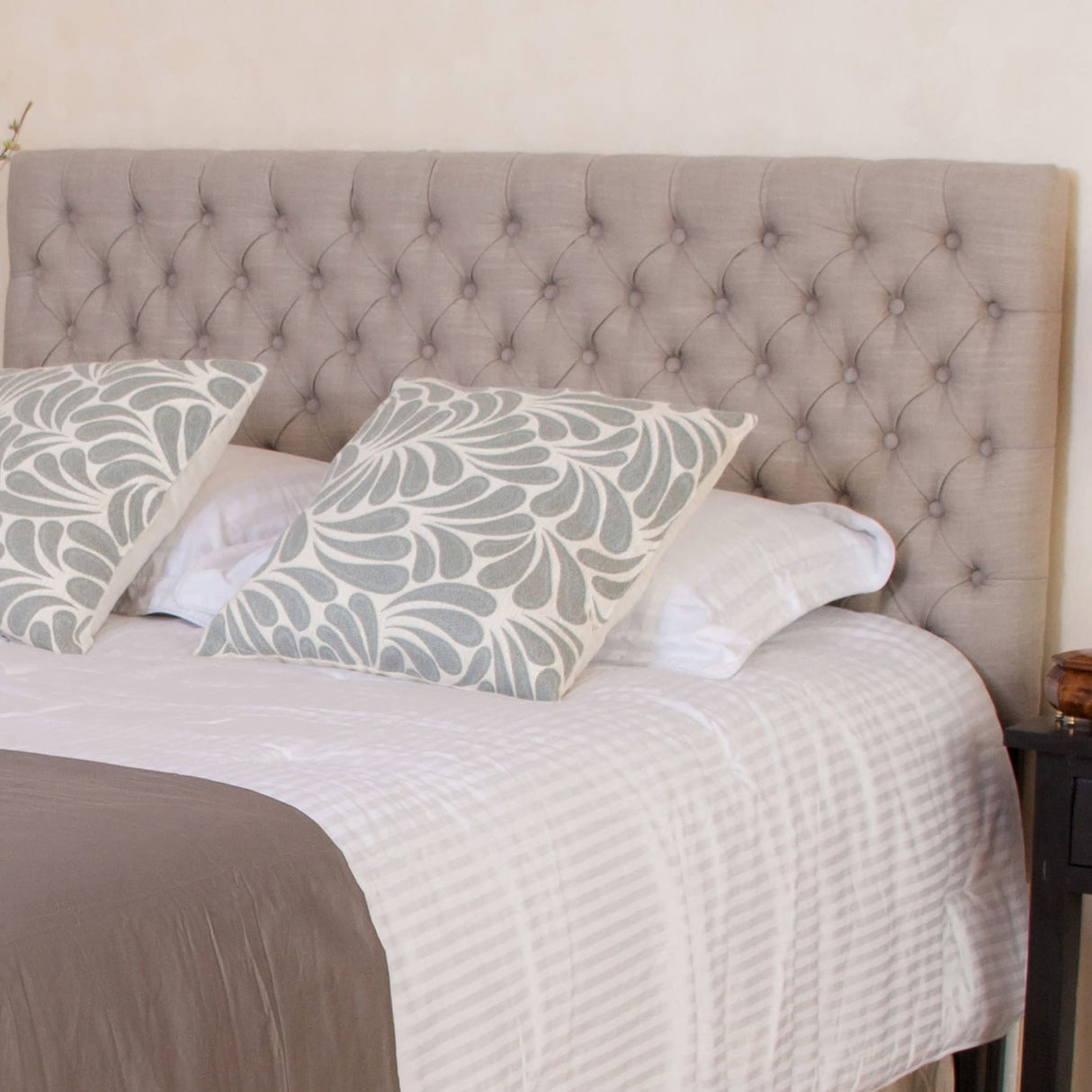 Jezebel Adjustable Full/Queen Tufted Headboard by Christopher Knight Home