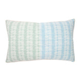 Jiti Outdoor Modern Minimal Waterproof Sunbrella Custom Design sticks Patterned Decorative Accent Pillows- Faux Leather Tassels