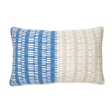 Jiti Outdoor Modern Minimal Waterproof Sunbrella Custom Design sticks Patterned Decorative Accent Pillows- Faux Leather Tassels