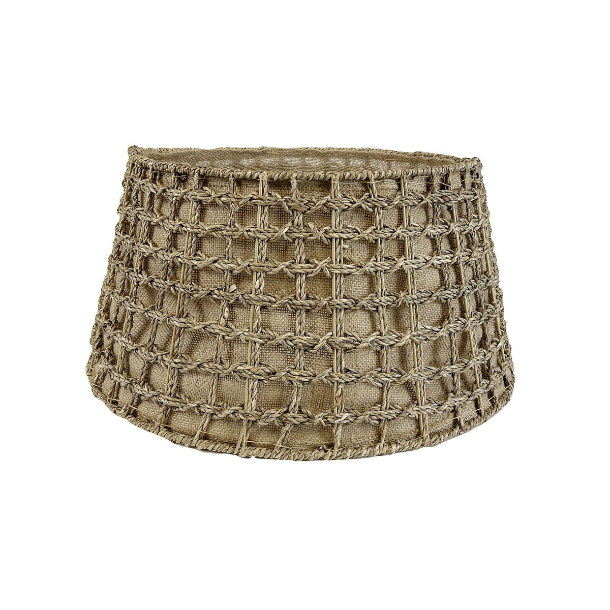 JoJo Fletcher Natural Woven Christmas Tree Collar - 20" x 15" x 10"