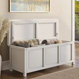 John Louis Home Solid Wood Open Top Storage Bench