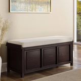 John Louis Home Solid Wood Open Top Storage Bench
