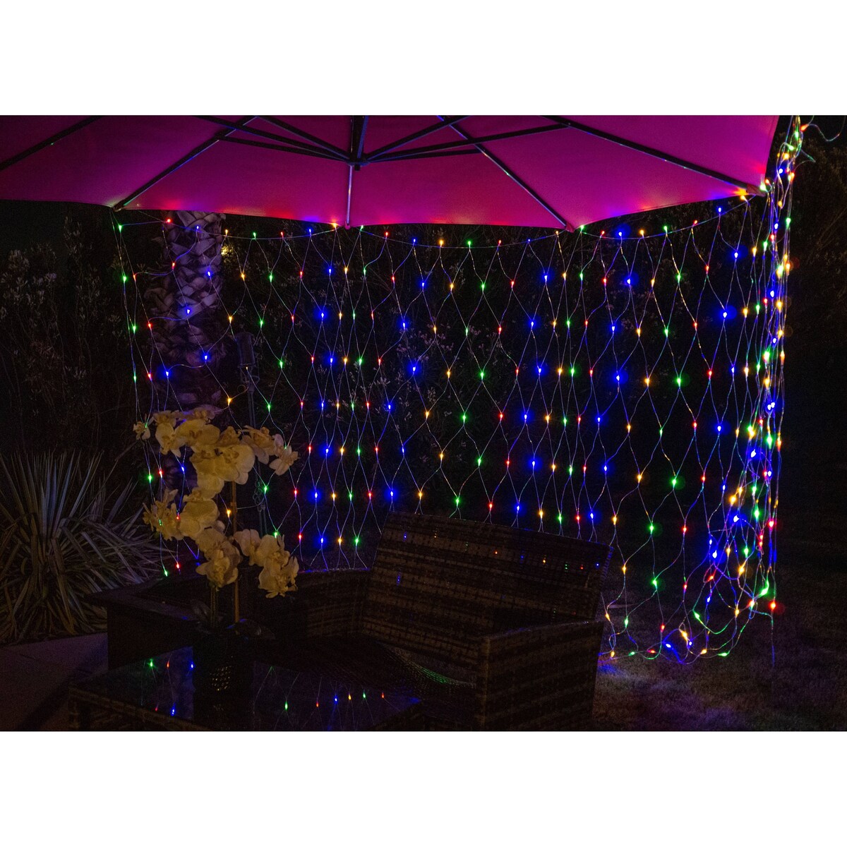 Joyfy 400 LED Net Lights (4.5 x 6.5) x 4 SQ FT, Multicolor