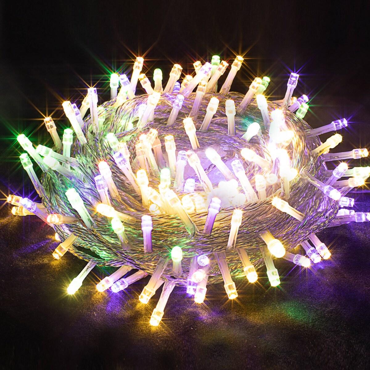 Joyfy 200 LED Color Changing Christmas String Lights, 65.3FT Green Wire