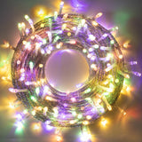 Joyfy 200 LED Color Changing Christmas String Lights, 65.3FT Green Wire