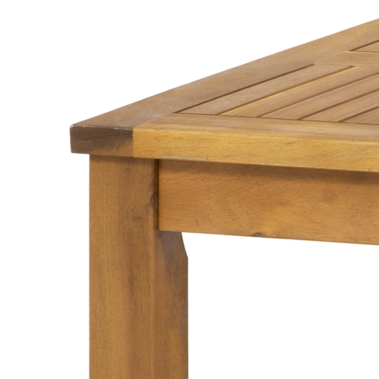 Joliet Acacia Wood and Wicker Outdoor Loveseat and Coffee Table Set by Christopher Knight Home